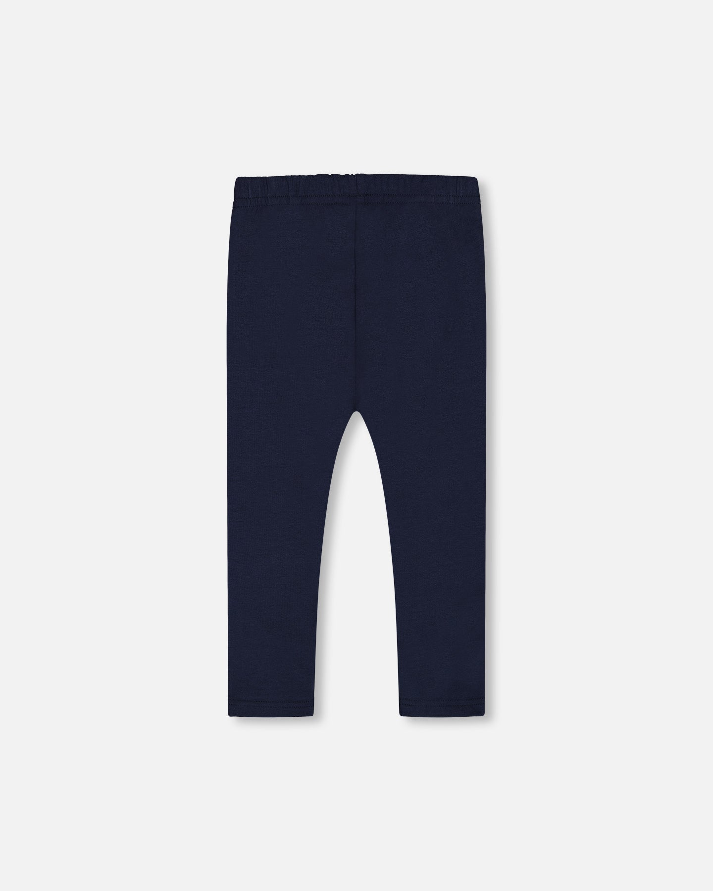 Organic Cotton Capri Leggings With Mesh Navy Blue - G30G60_481