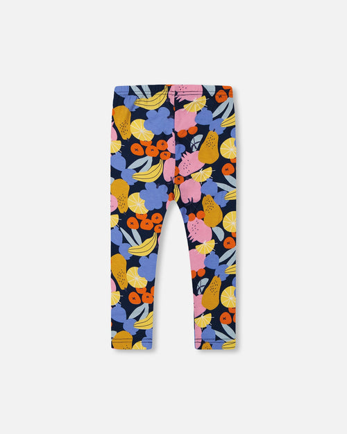 Printed Capri Leggings Multicolored - G30G62_037