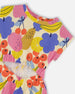 Printed French Terry Dress Fruits On Yellow Background - G30G88_094