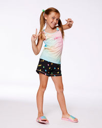 Tank Top With Knots Multicolored Tie Dye - G30K73_078