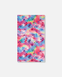 Printed Beach Towel Butterflies On Multicolored Background - G30NGBT_058