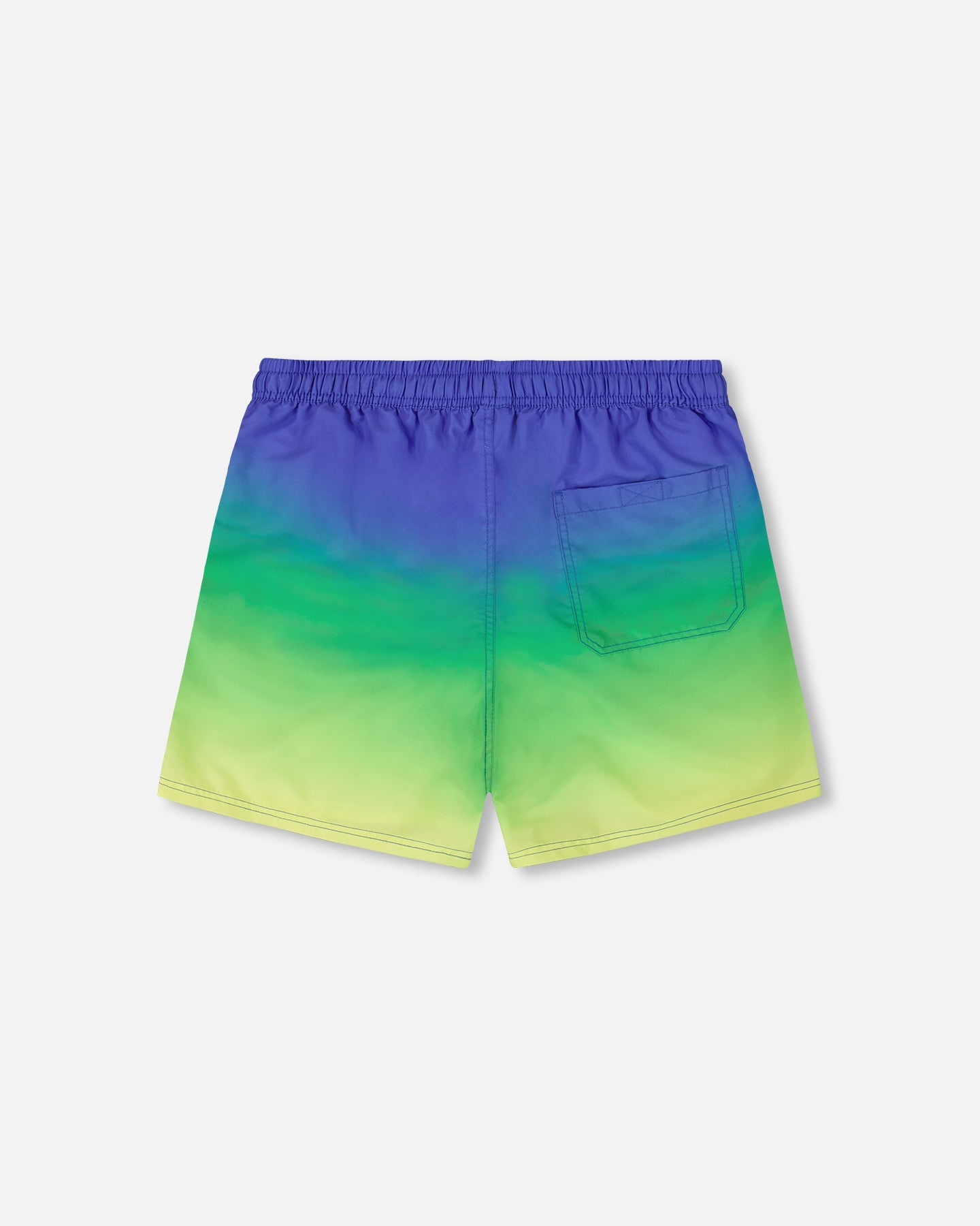 Swim Trunks Blue, Green, And Lime Gradient - G30NM11_000