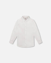 Long Sleeve Button Down Shirt White