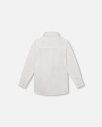 Long Sleeve Button Down Shirt White - G30R15_101