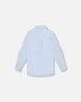 Long Sleeve Button Down Shirt Pale Blue - G30R15_400