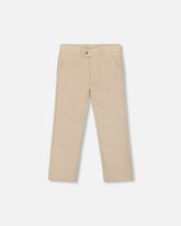 Slant Pocket Pants Light Taupe