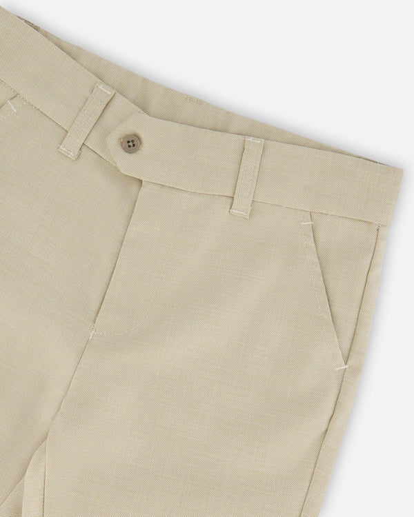 Slant Pocket Pants Light Taupe - G30R20_147