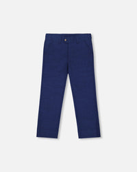 Slant Pocket Pants Navy Blue - G30R20_484