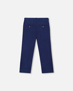 Slant Pocket Pants Navy Blue - G30R20_484