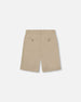 Slant Pocket Bermuda Shorts Light Taupe - G30R26_147