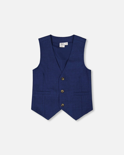 Sleeveless Vest Navy Blue - G30R30_484