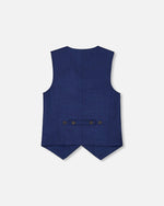 Sleeveless Vest Navy Blue - G30R30_484