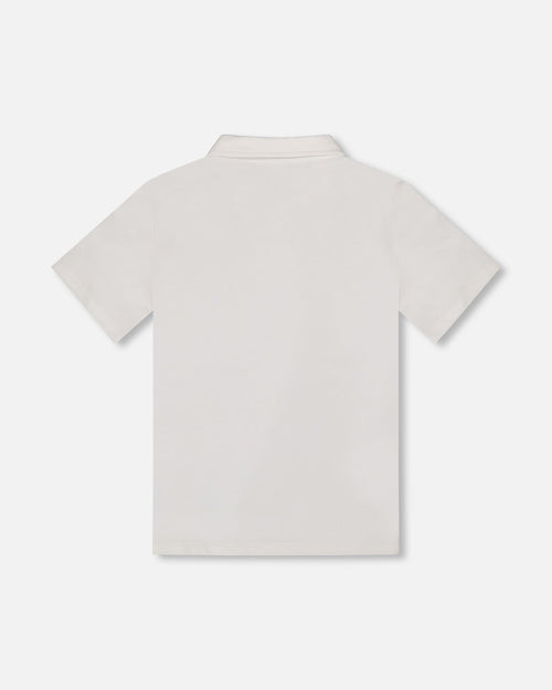 Short Sleeve Polo Shirt White - G30R65_101