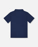 Short Sleeve Polo Shirt Navy Blue - G30R65_484