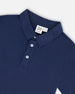 Short Sleeve Polo Shirt Navy Blue - G30R65_484