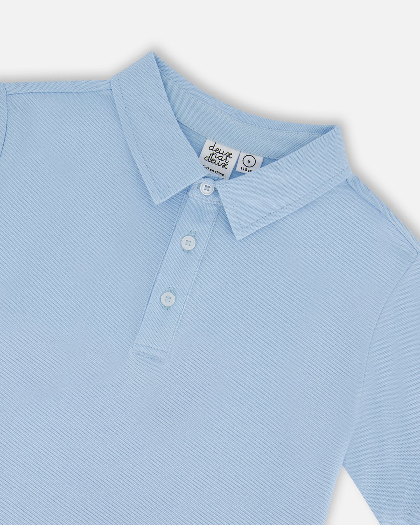 Short Sleeve Polo Shirt Pale Blue - G30R65_580