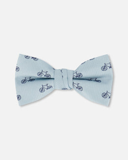 Bow Tie Pale Blue With Bicycle Accessories Deux par Deux 