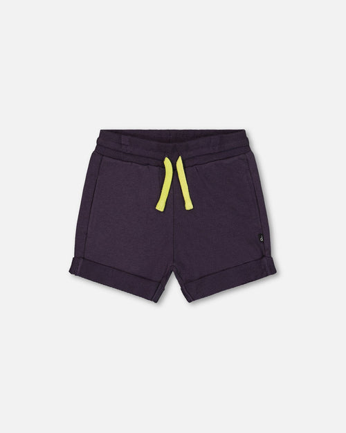 French Terry Short Dark Gray - G30S27_964