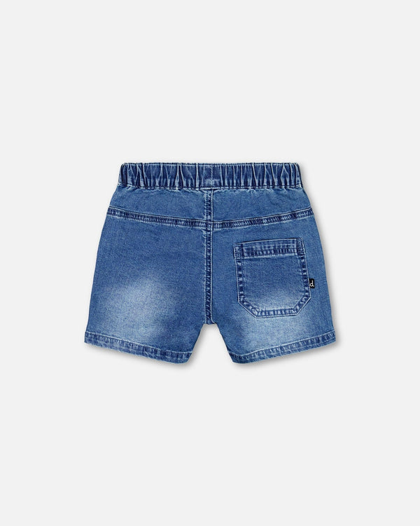 Denim Short Dark Denim Blue - G30S28_123