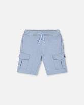 French Terry Short Pale Blue