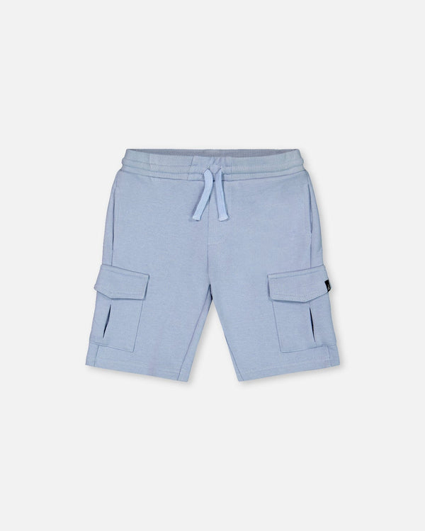 French Terry Short Pale Blue - G30T26_971