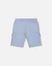 French Terry Short Pale Blue - G30T26_971