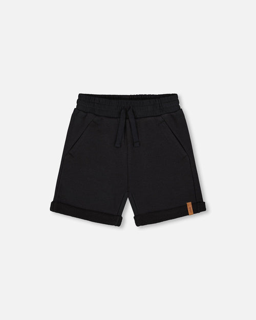 French Terry Short Black - G30U27_999