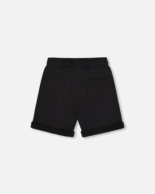 French Terry Short Black - G30U27_999