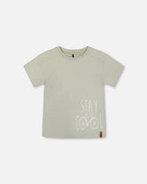 Short Sleeve Graphic Tee Sage