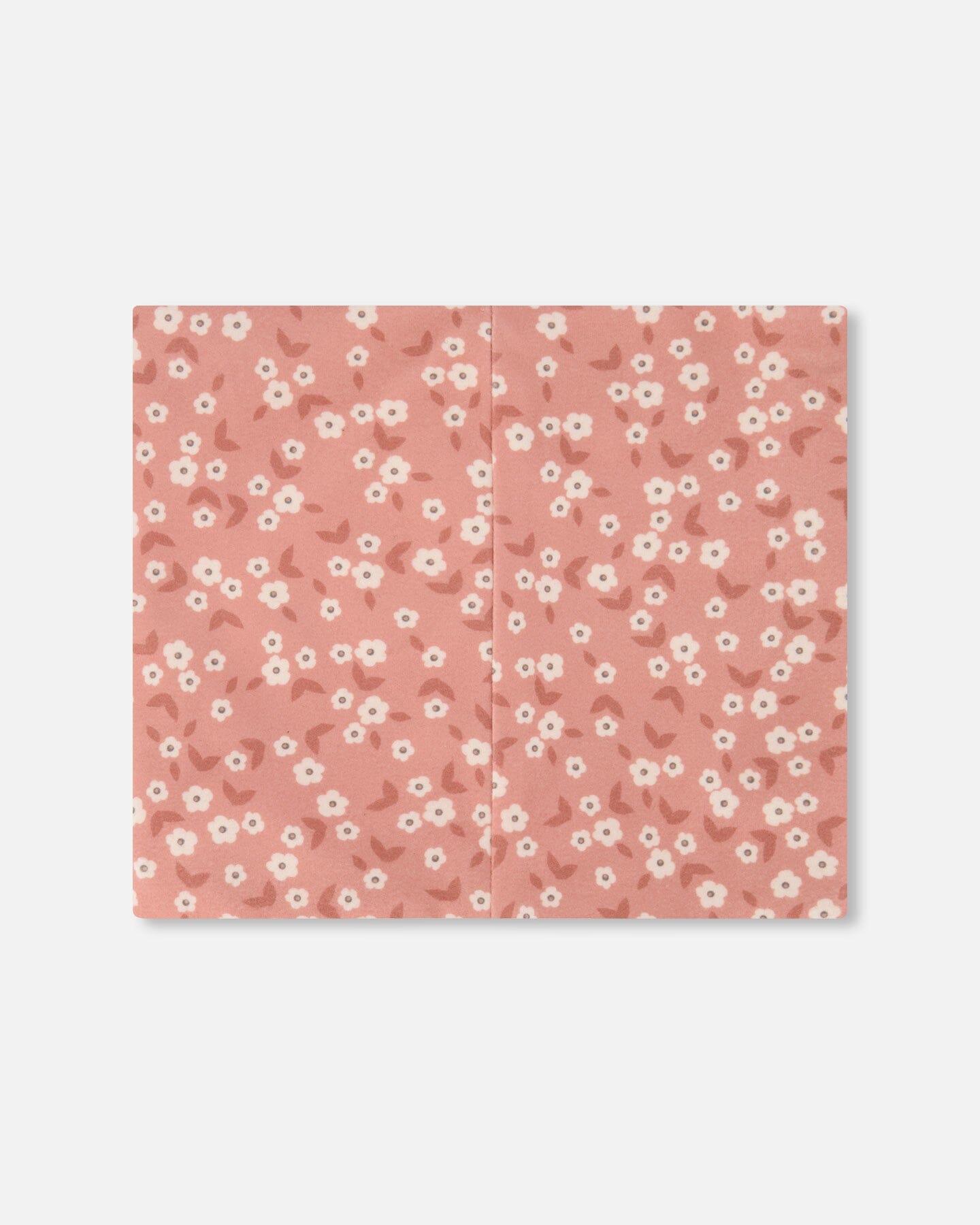 Printed Neck Tube Small White Flowers On Pale Pink - G30W21_006