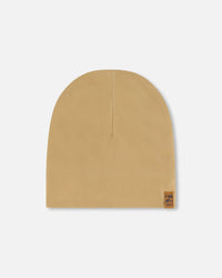 Solid Beanie Hat Beige - G30W22_178