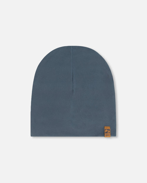 Solid Beanie Hat Dark Gray - G30W22_493