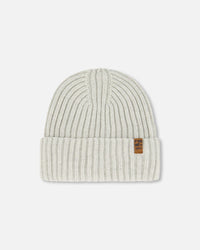 Cuffed Knit Hat Off-White - G30WT24_106