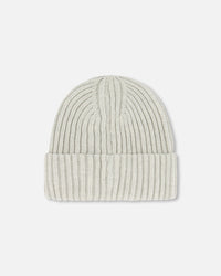 Cuffed Knit Hat Off-White - G30WT24_106