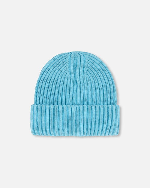 Cuffed Knit Hat Light Blue - G30WT24_447