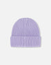 Cuffed Knit Hat Lilac - G30WT24_571