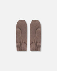 Knit Mittens Taupe - G30WT26_907