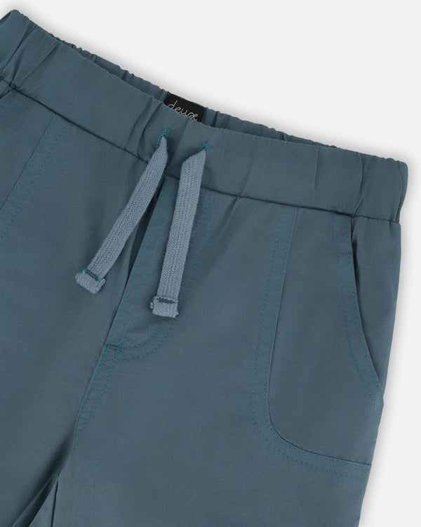 Parachute Cargo Pocket Jogger Pants Dark Teal - G30YB20_465