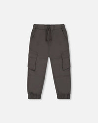 Parachute Cargo Pocket Jogger Pants Dark Gray - G30YB20_901