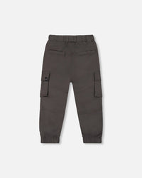 Parachute Cargo Pocket Jogger Pants Dark Gray - G30YB20_901