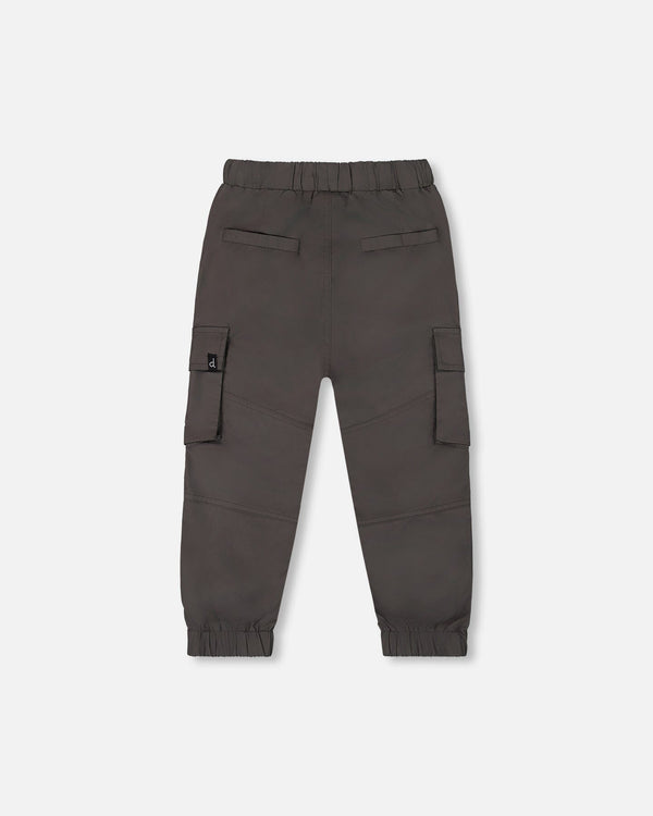 Parachute Cargo Pocket Jogger Pants Dark Gray - G30YB20_901