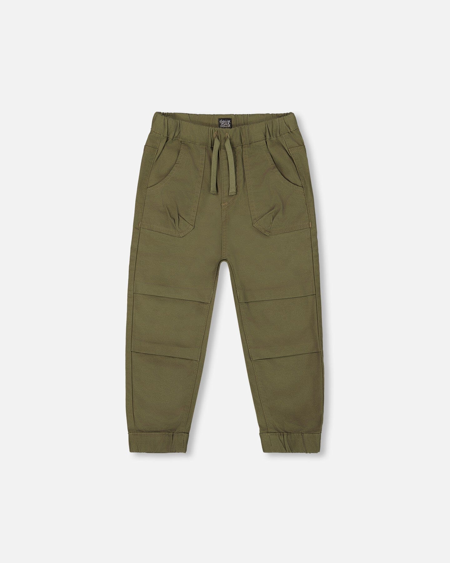 Stretch Twill Jogger Pant Dark Olive Green - G30YB21_366