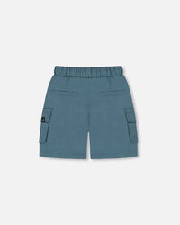 Parachute Cargo Pocket Shorts Dark Teal - G30YB26_465