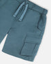 Parachute Cargo Pocket Shorts Dark Teal - G30YB26_465