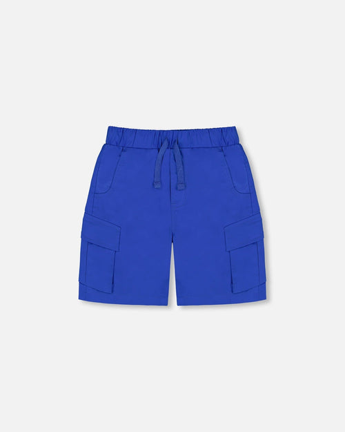 Parachute Cargo Pocket Shorts Royal Blue - G30YB26_487