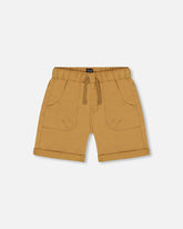 Stretch Twill Short Tan