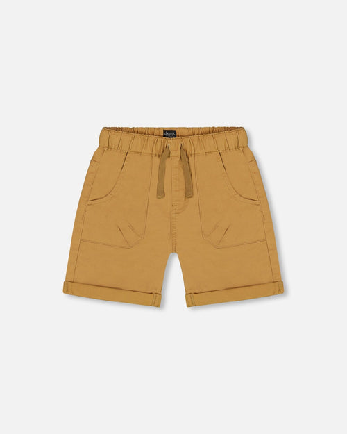 Stretch Twill Short Tan - G30YB27_160