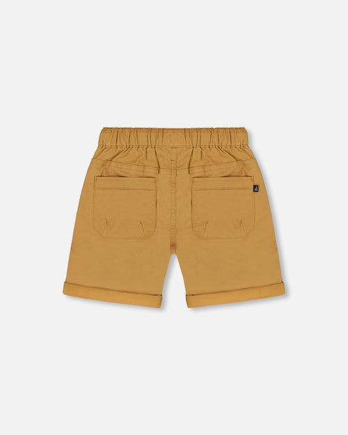 Stretch Twill Short Tan - G30YB27_160