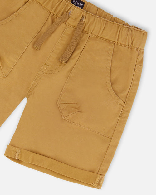 Stretch Twill Short Tan - G30YB27_160