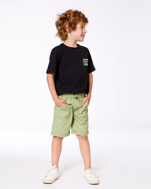 Stretch Twill Short Green - G30YB27_297